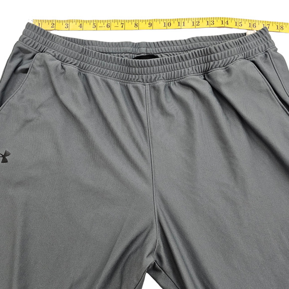 Under Armour Pants Mens XXL Grey Black Twister Track Lightweight Pull On - Picture 11 of 13